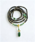 Qi-Nan Agarwood & Jasper Mala 108 Beads
