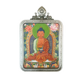 Amitabha · Mini Thangka Pendant