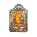 Manjushri · Mini Thangka Pendant