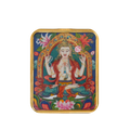 Four-Armed Avalokiteshvara · Mini Thangka Pendant · Titanium Steel Case