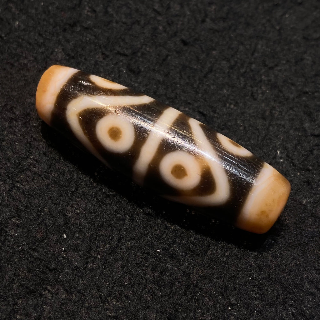 Vintage Six-Eye Dzi Bead