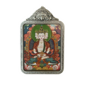 Vairocana · Mini Thangka Pendant