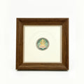 Hand-painted Decor Ornament Featuring Four Dharma Symbols