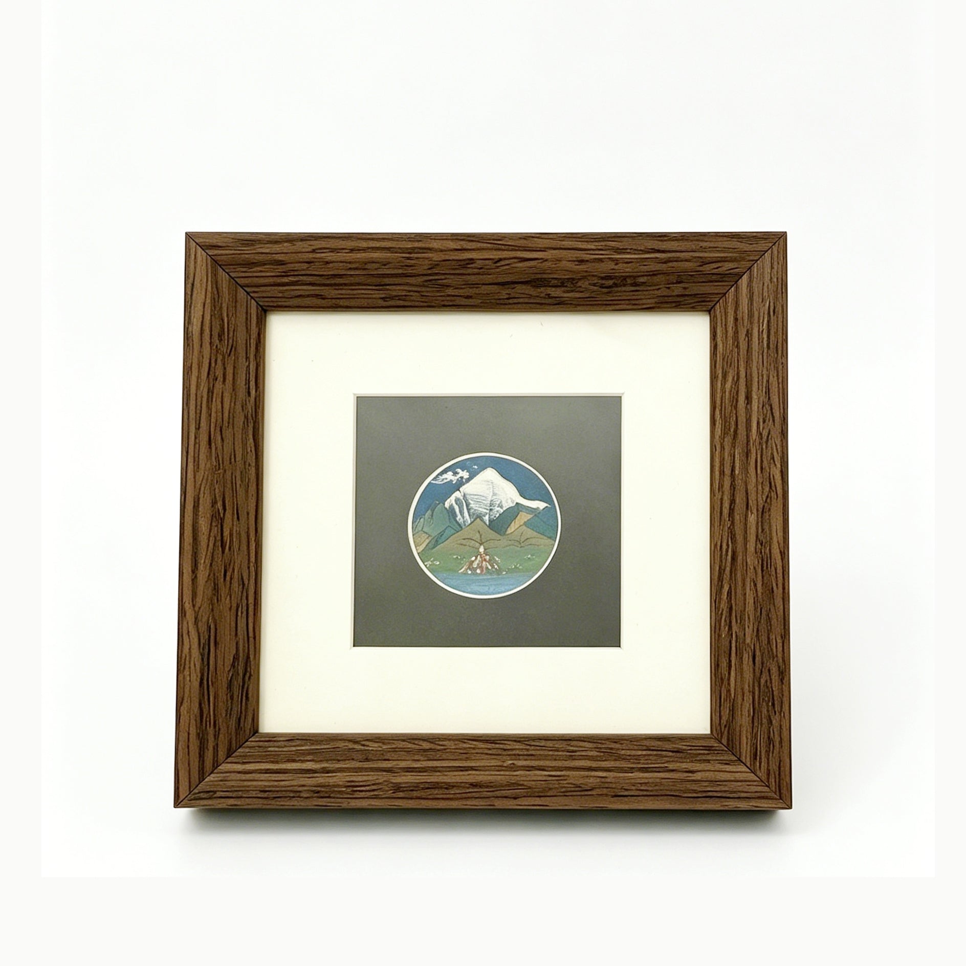 Mount Kailash Snow Mountain & Lake Desktop Ornament